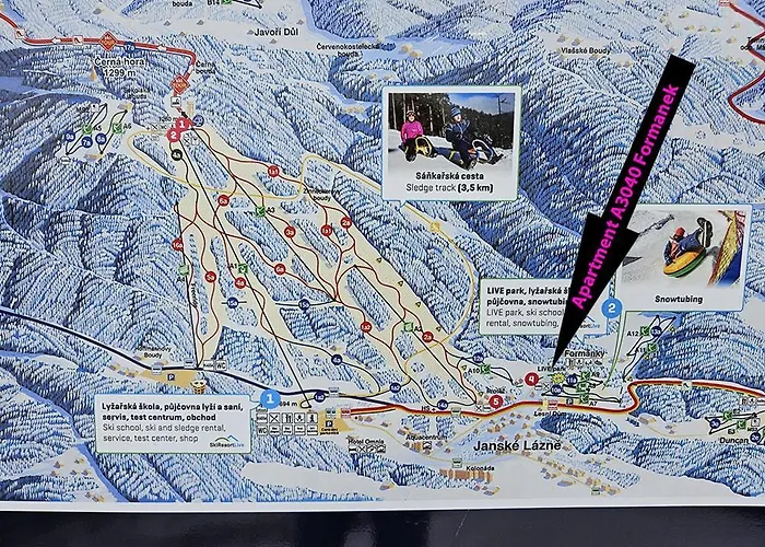 Design 1 - By Alkatravel, Ski&bike * Jańskie Łaźnie